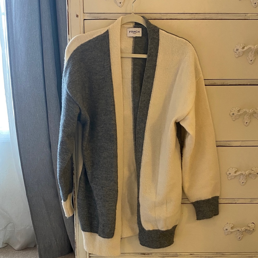 FRNCH Women’s Two-Tone Cardigan